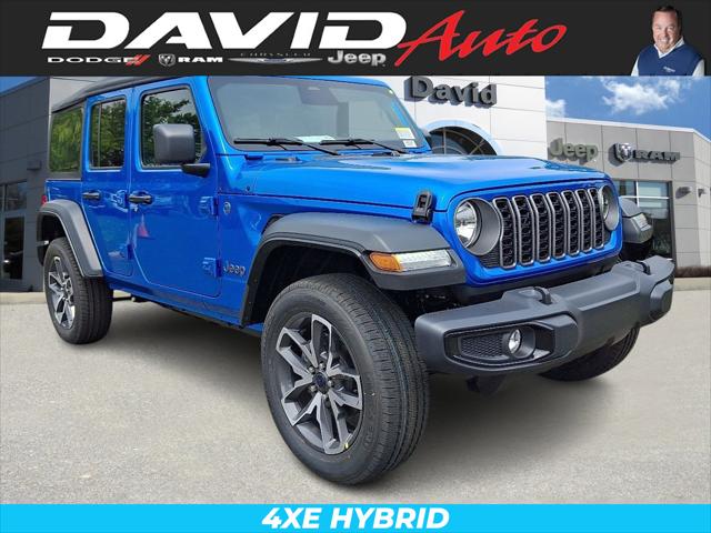 2025 Jeep Wrangler 4xe WRANGLER 4-DOOR SPORT S 4xe