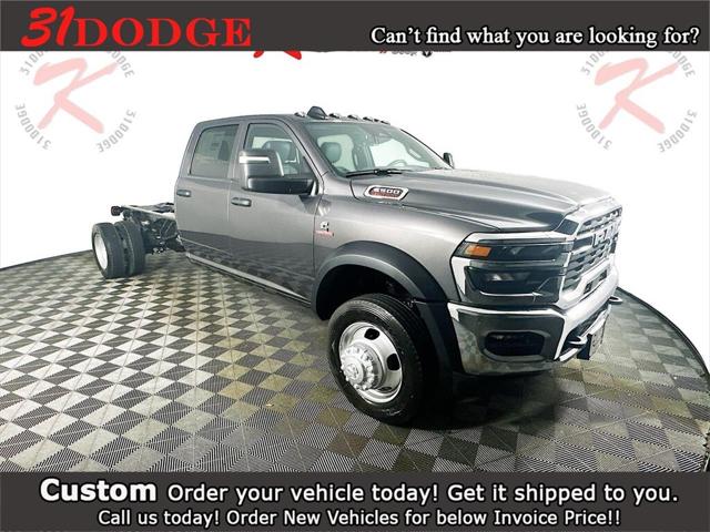 2025 RAM Ram 5500 Chassis Cab RAM 5500 TRADESMAN CHASSIS CREW CAB 4X4 84 CA