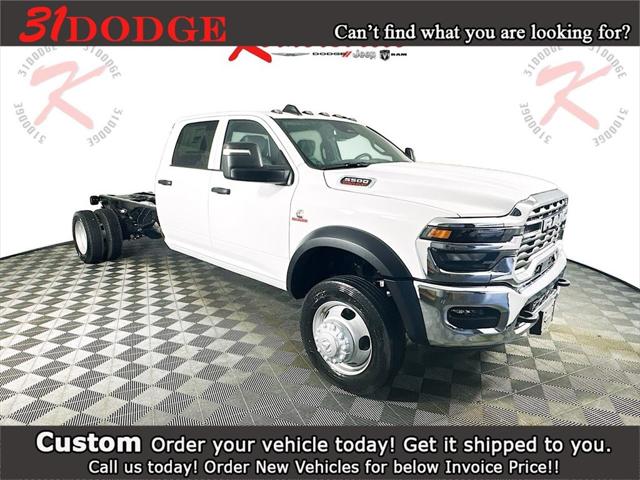 2025 RAM Ram 5500 Chassis Cab RAM 5500 TRADESMAN CHASSIS CREW CAB 4X4 84 CA