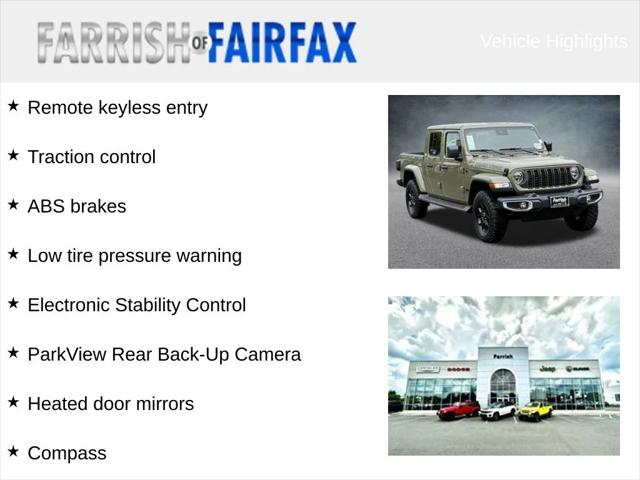 2025 Jeep Gladiator GLADIATOR HIGH TIDE 4X4