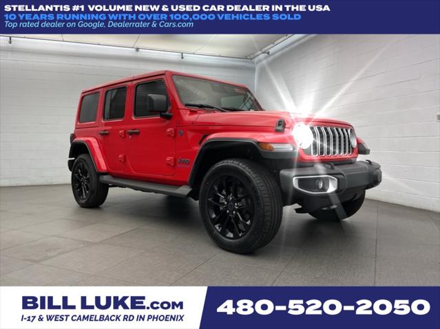 2025 Jeep Wrangler 4xe WRANGLER 4-DOOR SAHARA 4xe