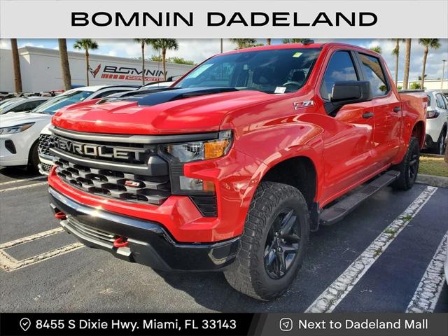 2023 Chevrolet Silverado 1500 4WD Crew Cab Short Bed Custom Trail Boss