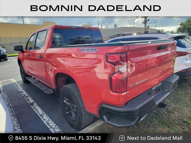 2023 Chevrolet Silverado 1500 4WD Crew Cab Short Bed Custom Trail Boss