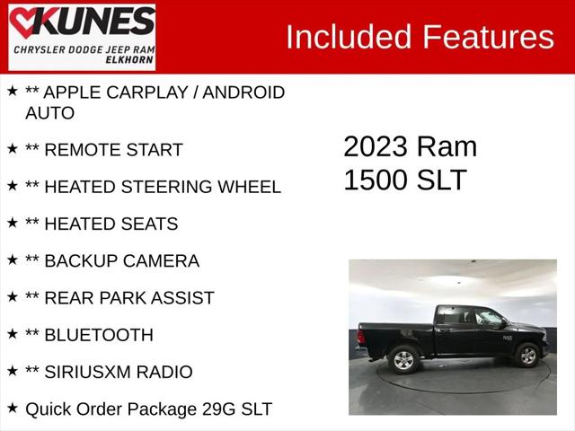 2023 RAM 1500 Classic SLT Crew Cab 4x4 57 Box