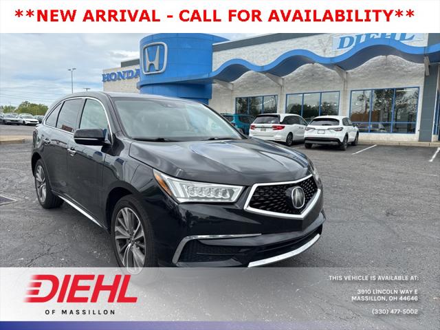 2018 Acura MDX w/Technology Package & AcuraWatch Plus Pkg