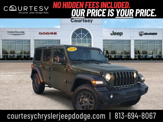 2024 Jeep Wrangler 4-Door Sport S 4x4