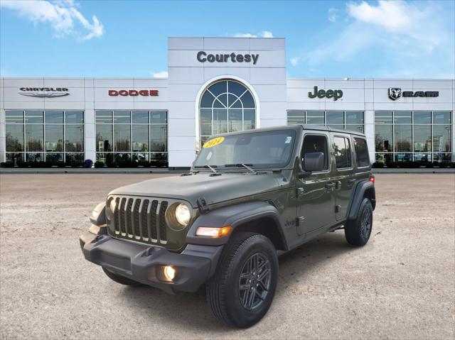 2024 Jeep Wrangler 4-Door Sport S 4x4