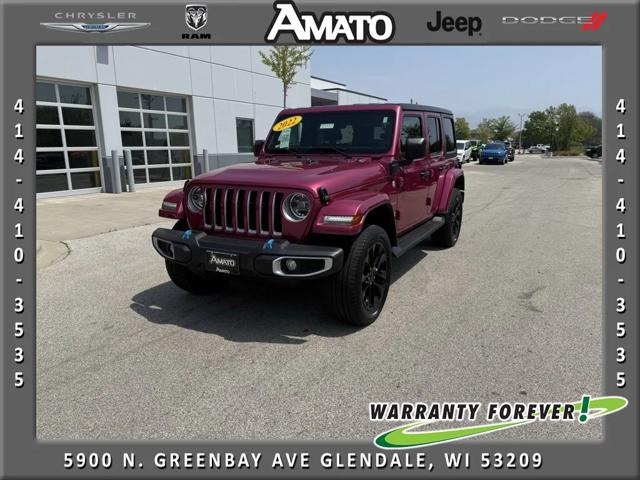 2022 Jeep Wrangler 4xe Unlimited Sahara 4x4