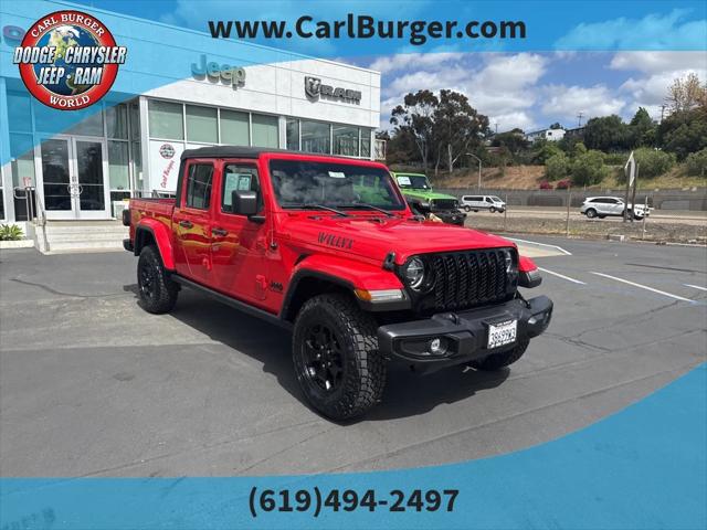 2022 Jeep Gladiator Willys 4x4