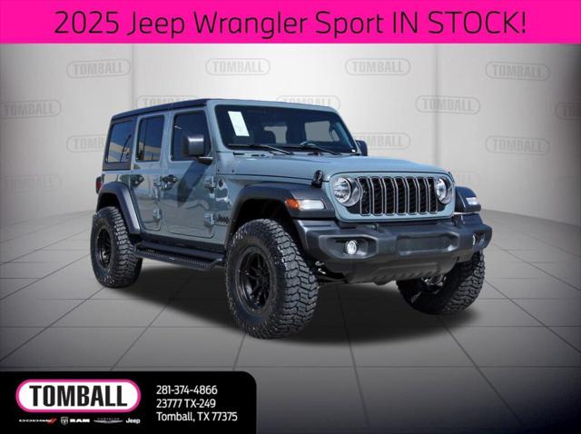 2025 Jeep Wrangler WRANGLER 4-DOOR SPORT 2025 Jeep Wrangler WRANGLER 4-DOOR SPORT