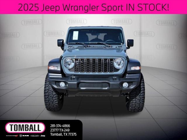 2025 Jeep Wrangler WRANGLER 4-DOOR SPORT 2025 Jeep Wrangler WRANGLER 4-DOOR SPORT