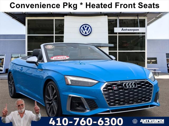 2022 Audi S5 Cabriolet Premium TFSI quattro Tiptronic 2022 Audi S5 Cabriolet Premium TFSI quattro Tiptronic
