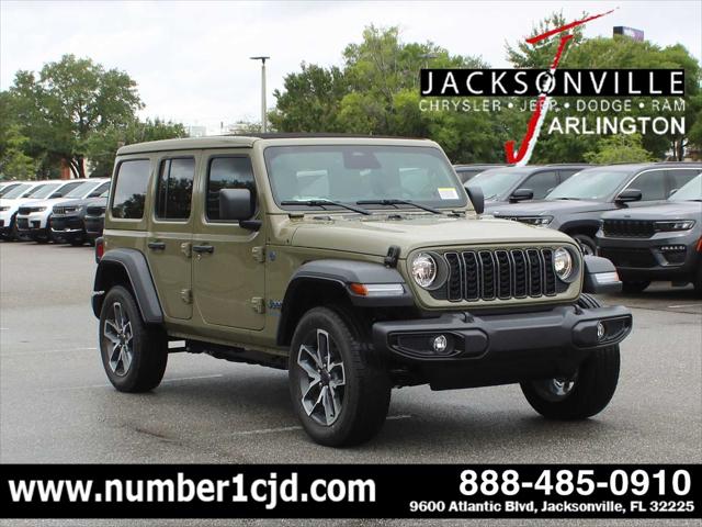 2025 Jeep Wrangler 4xe WRANGLER 4-DOOR SPORT S 4xe