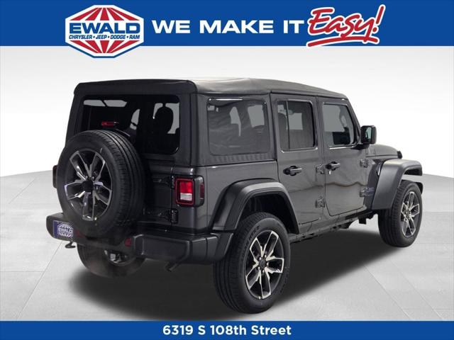 2025 Jeep Wrangler 4xe WRANGLER 4-DOOR SPORT S 4xe