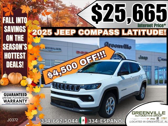 2025 Jeep Compass COMPASS LATITUDE 4X4