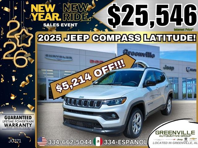 2025 Jeep Compass COMPASS LATITUDE 4X4