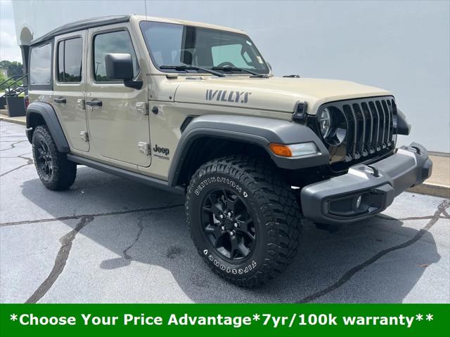 2022 Jeep Wrangler Unlimited Willys 4x4
