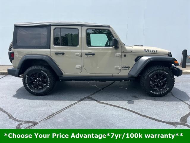 2022 Jeep Wrangler Unlimited Willys 4x4