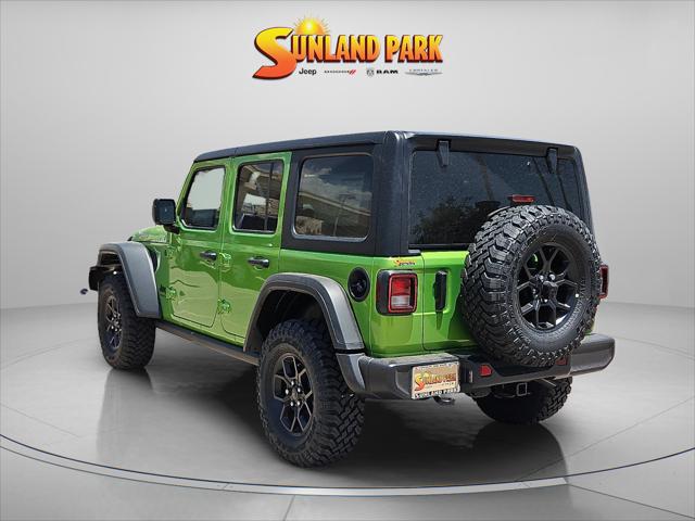 2025 Jeep Wrangler WRANGLER 4-DOOR WILLYS 2025 Jeep Wrangler WRANGLER 4-DOOR WILLYS