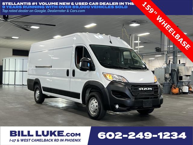 2023 RAM ProMaster 3500 Cargo Van High Roof 159 WB EXT