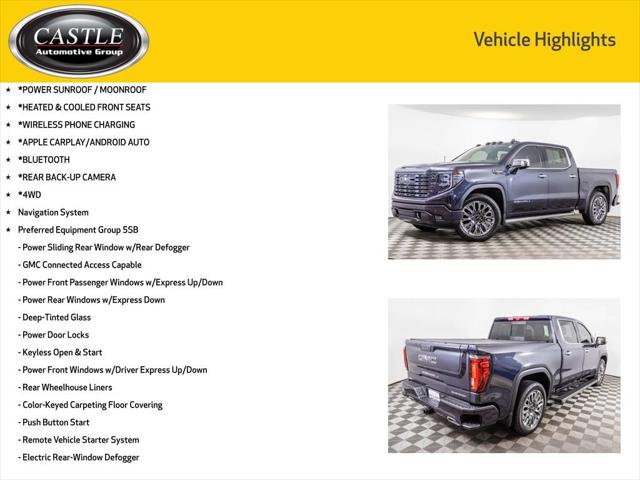2023 GMC Sierra 1500 4WD Crew Cab Short Box Denali Ultimate