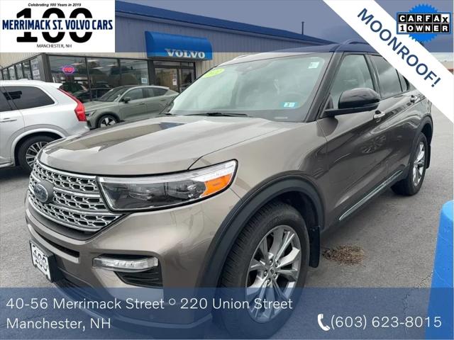 2021 Ford Explorer Limited for sale in Manchester, NH