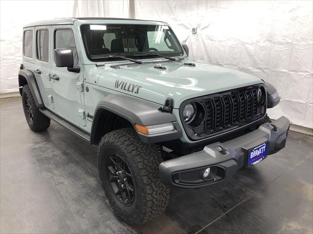 2024 Jeep Wrangler 4-Door Willys 4x4 2024 Jeep Wrangler 4-Door Willys 4x4