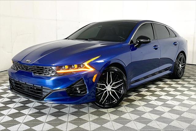 Used 2021 Kia K5 GT-Line with VIN 5XXG64J27MG048684 for sale in Olive Branch, MS
