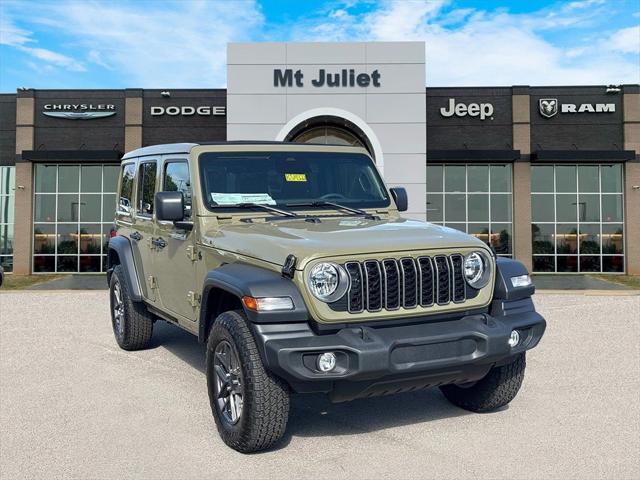 2025 Jeep Wrangler WRANGLER 4-DOOR SPORT S
