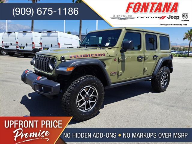 2025 Jeep Wrangler WRANGLER 4-DOOR RUBICON 2025 Jeep Wrangler WRANGLER 4-DOOR RUBICON