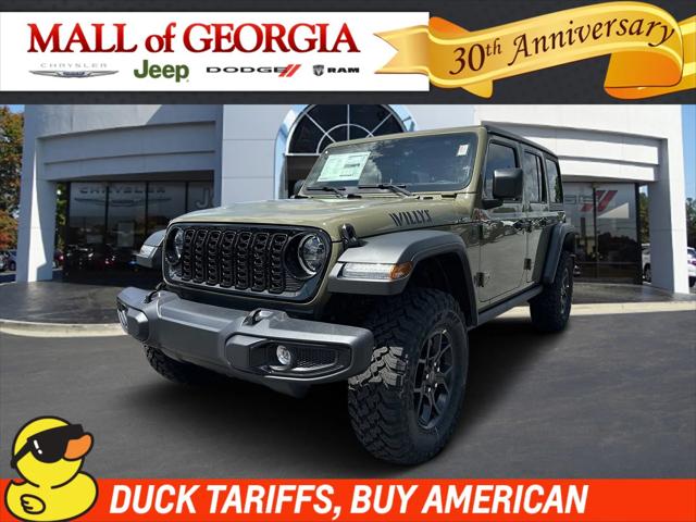 2025 Jeep Wrangler WRANGLER 4-DOOR WILLYS