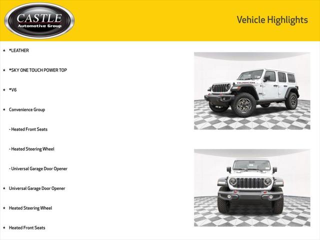 2025 Jeep Wrangler WRANGLER 4-DOOR RUBICON
