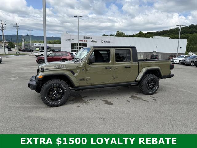 2025 Jeep Gladiator GLADIATOR WILLYS 4X4 2025 Jeep Gladiator GLADIATOR WILLYS 4X4