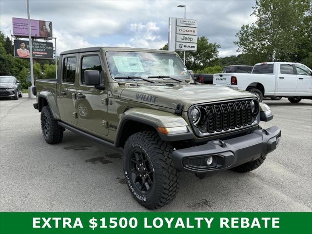 2025 Jeep Gladiator GLADIATOR WILLYS 4X4 2025 Jeep Gladiator GLADIATOR WILLYS 4X4