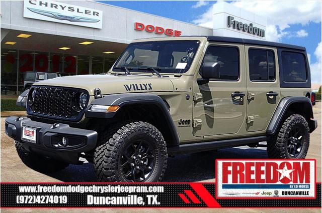 2025 Jeep Wrangler WRANGLER 4-DOOR WILLYS 2025 Jeep Wrangler WRANGLER 4-DOOR WILLYS