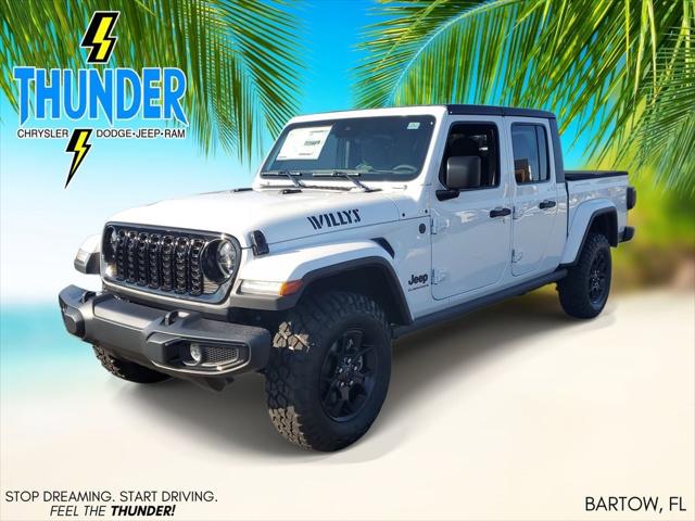 2025 Jeep Gladiator GLADIATOR WILLYS 4X4 2025 Jeep Gladiator GLADIATOR WILLYS 4X4
