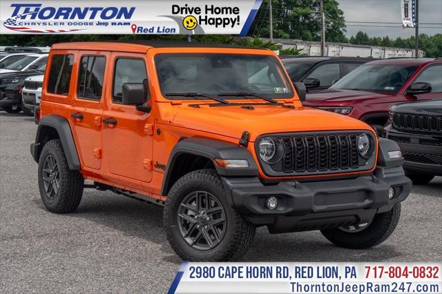 2025 Jeep Wrangler WRANGLER 4-DOOR SPORT S