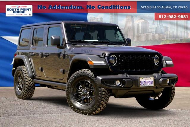 2025 Jeep Wrangler WRANGLER 4-DOOR WILLYS 2025 Jeep Wrangler WRANGLER 4-DOOR WILLYS