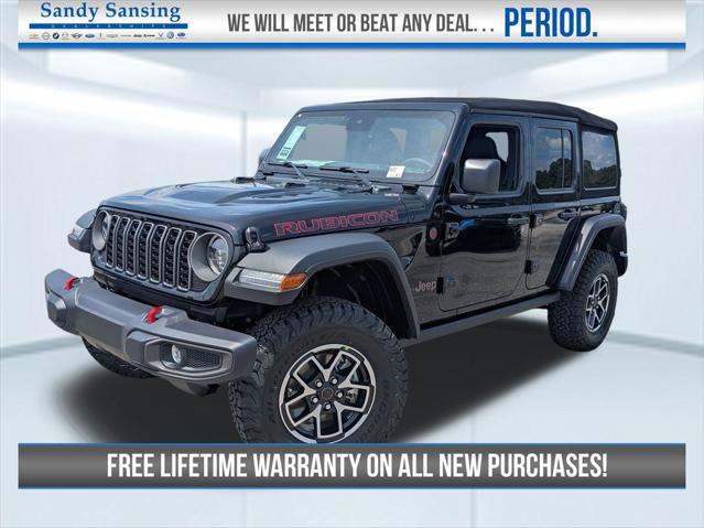 2025 Jeep Wrangler WRANGLER 4-DOOR RUBICON 2025 Jeep Wrangler WRANGLER 4-DOOR RUBICON