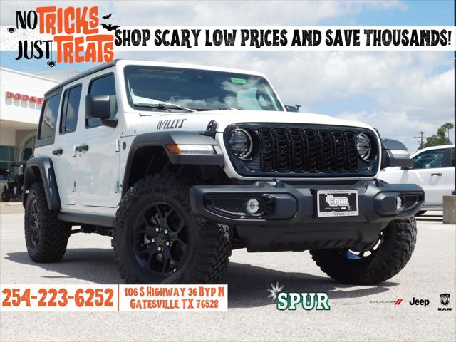 2025 Jeep Wrangler WRANGLER 4-DOOR WILLYS 2025 Jeep Wrangler WRANGLER 4-DOOR WILLYS