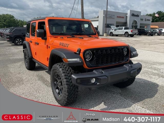 2025 Jeep Wrangler WRANGLER 4-DOOR WILLYS 2025 Jeep Wrangler WRANGLER 4-DOOR WILLYS