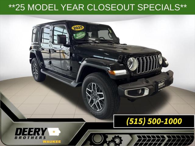 2025 Jeep Wrangler 4-Door Sahara 4x4 for sale in Waukee, IA