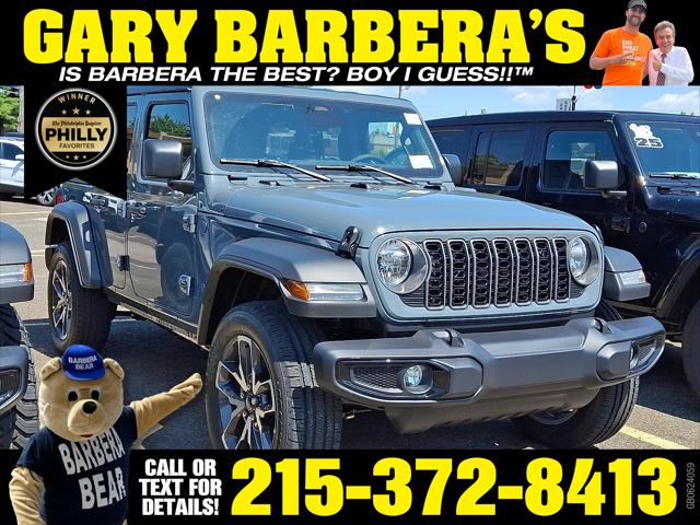 2025 Jeep Wrangler 4xe WRANGLER 4-DOOR SPORT S 4xe