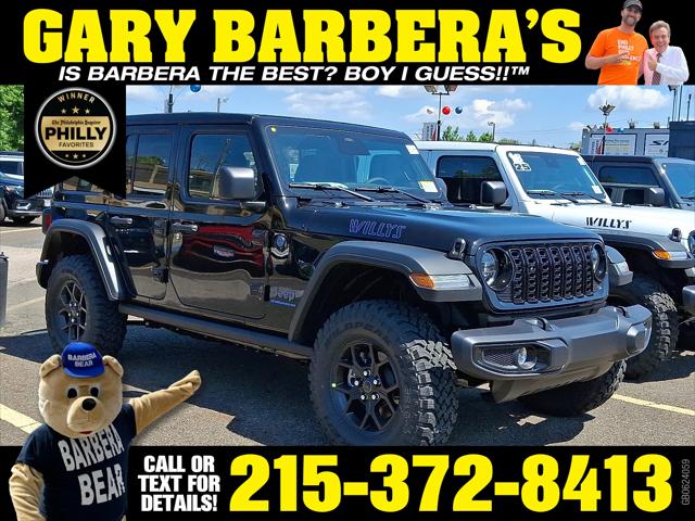 2025 Jeep Wrangler 4xe WRANGLER 4-DOOR WILLYS 4xe