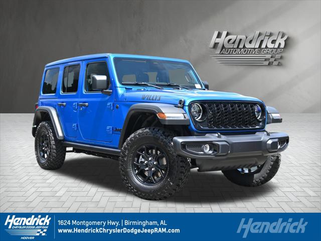 2025 Jeep Wrangler WRANGLER 4-DOOR WILLYS 2025 Jeep Wrangler WRANGLER 4-DOOR WILLYS