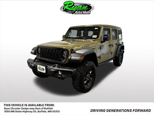 2025 Jeep Wrangler WRANGLER 4-DOOR WILLYS