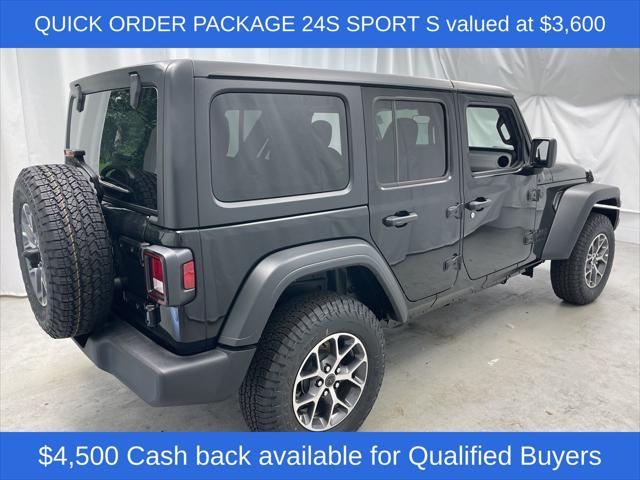 2025 Jeep Wrangler WRANGLER 4-DOOR SPORT S