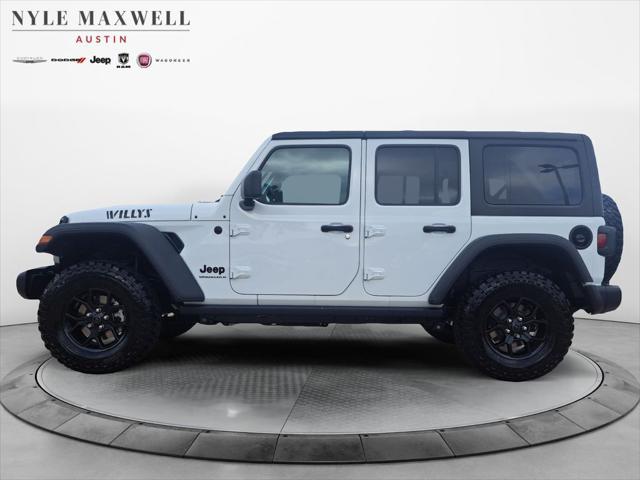 2025 Jeep Wrangler WRANGLER 4-DOOR WILLYS 2025 Jeep Wrangler WRANGLER 4-DOOR WILLYS