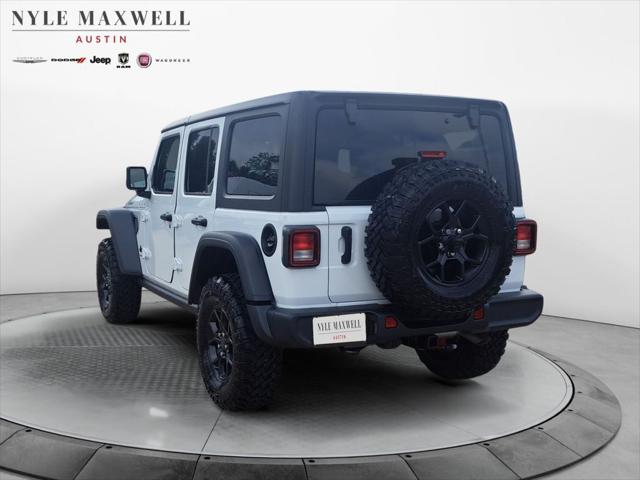 2025 Jeep Wrangler WRANGLER 4-DOOR WILLYS 2025 Jeep Wrangler WRANGLER 4-DOOR WILLYS