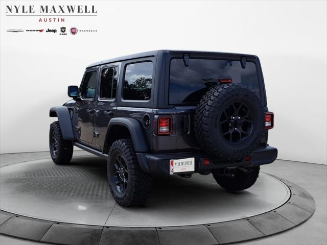 2025 Jeep Wrangler WRANGLER 4-DOOR WILLYS 2025 Jeep Wrangler WRANGLER 4-DOOR WILLYS